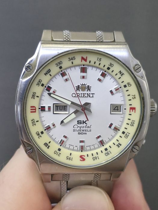 Годинник наручний Orient SK Crystal Automatic 21 Jewels EM5H-000T Japan