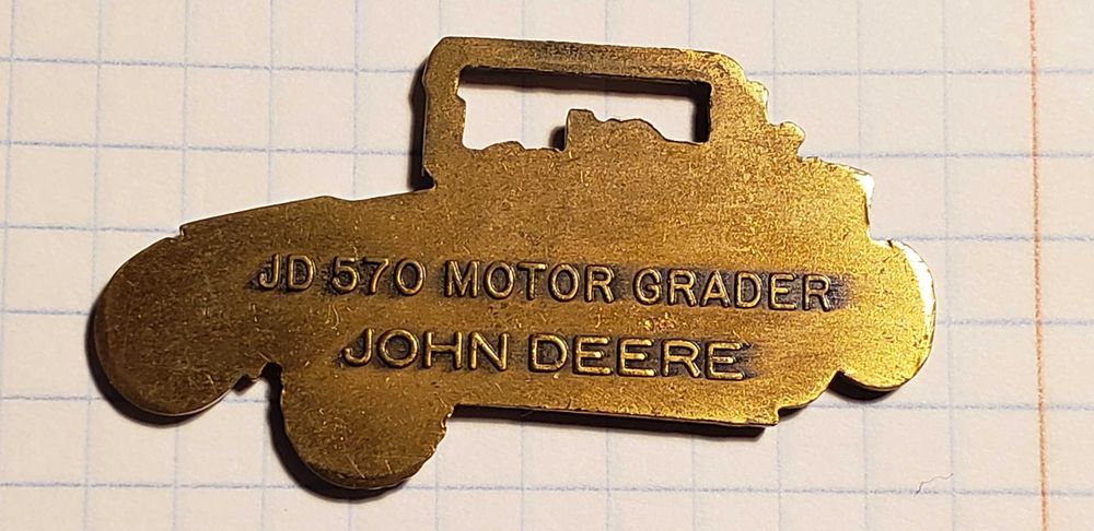Kolekcjonerski John Deere Fob (brelok) do zegarka kieszonkowego