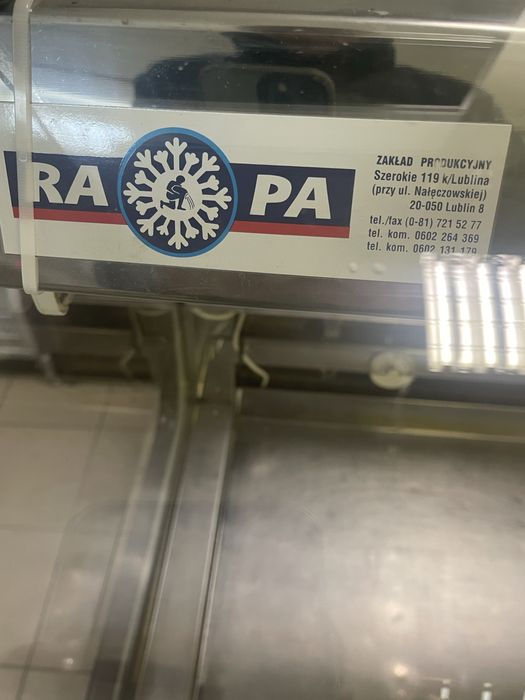 Lada/witryna chłodnicza raopa okazja
