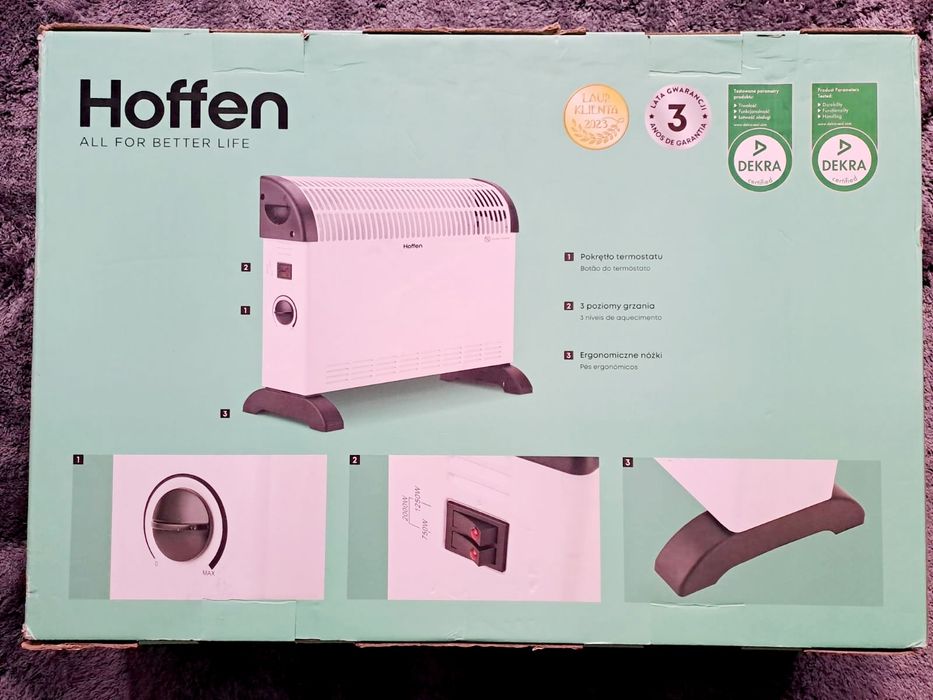 Nowy grzejnik konwektorowy 2000W