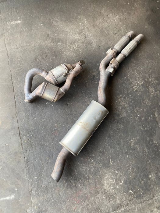 Downpipe 3” BMW e39 525d 530d m57 pełny decat