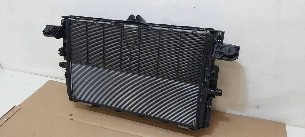 Tesla 3 Y рест дорест касета радіаторів радіатор люверс дифузор