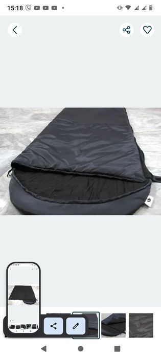 Продам новый спальный мешок зимний