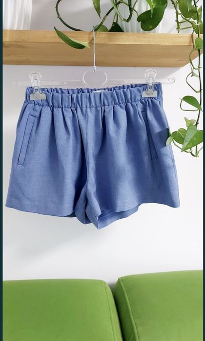 Szorty XS / S niebieskie bawełna spodenki damskie 36 Cocomore firmow