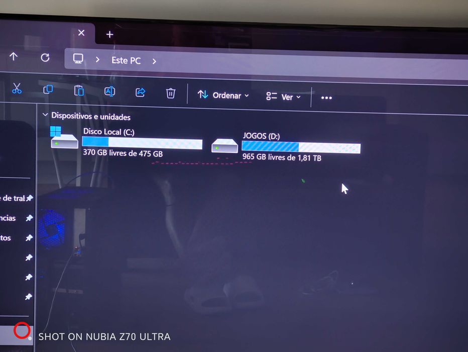 PC ASUS gaming i5 10ª geração RTX 5060