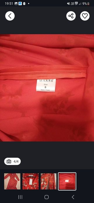 Sukienka długa nowa