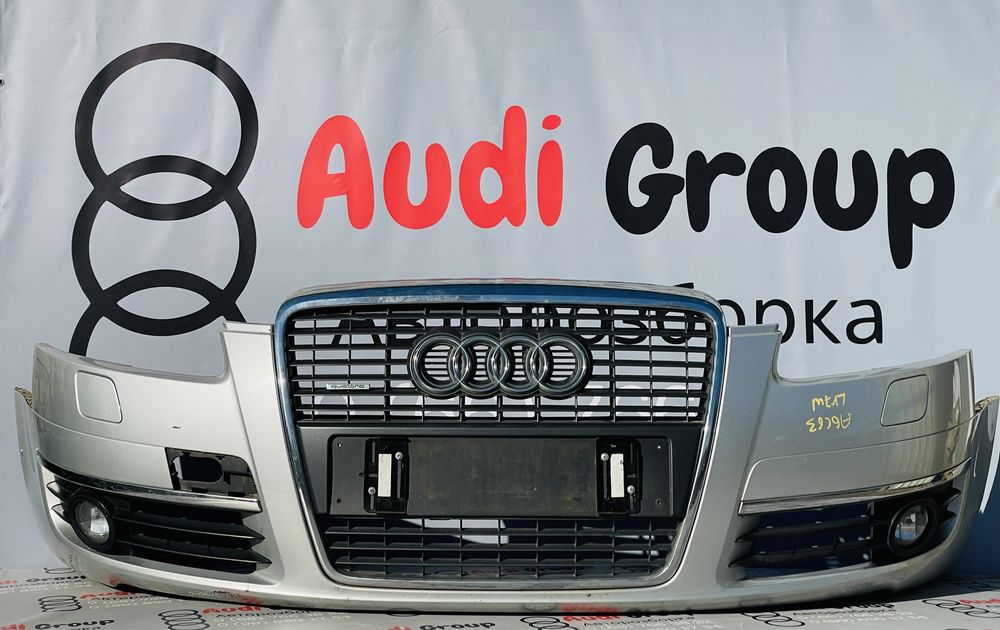 Бампер Передній Дорестайлінг Омивач Ly7W Audi A6 C6 Розборка Шрот Ауді
