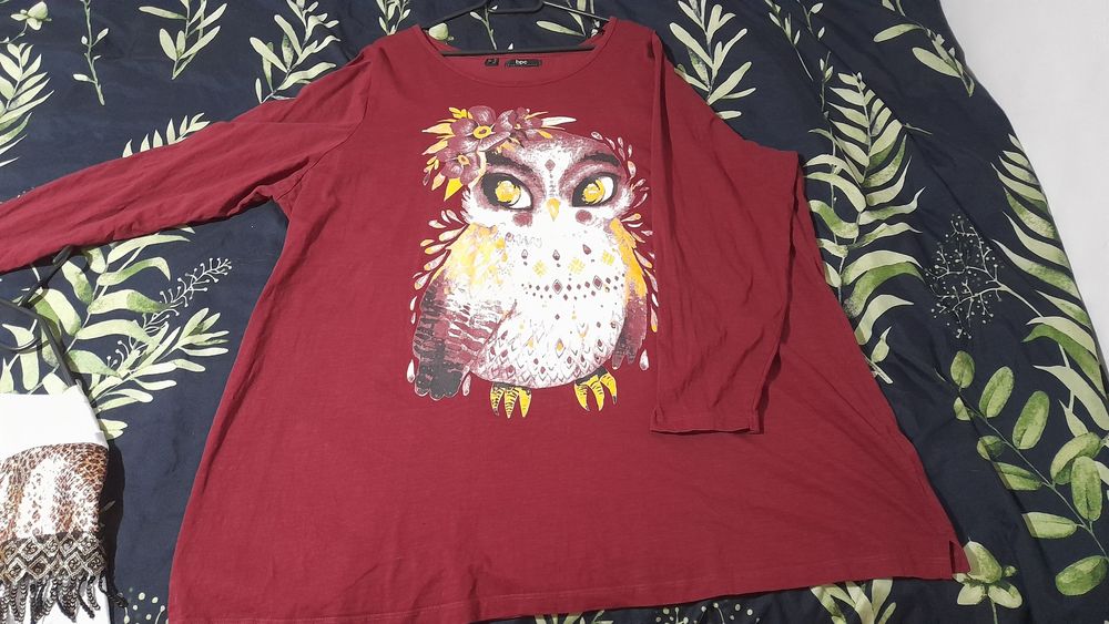 Bluzka tunika bpc sowa