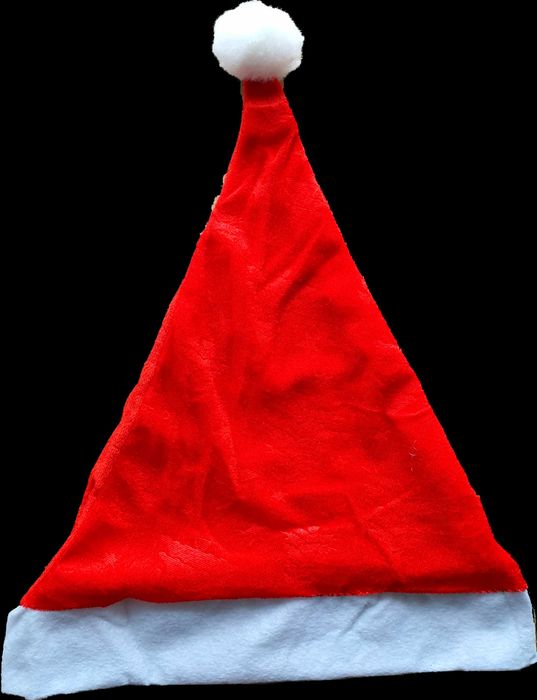 Czapka Mikołaja strój karnawałowy Przebranie jasełka Mikołajki ŚWIĘTA