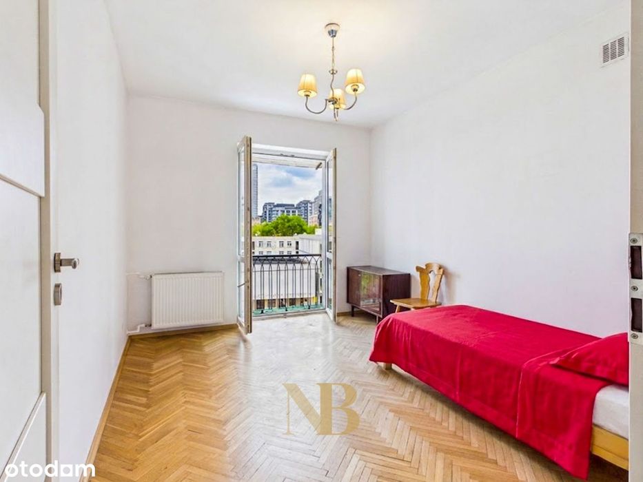 Kamienica przy Parku Mirowskim | 52 m² | 2 pok + kuchnia | balkon - Więcej