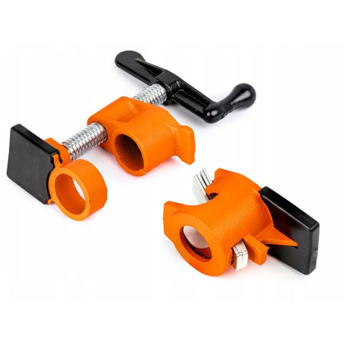 ścisk stolarski rurowy bezkońcowy na rurę zestaw 6 cali