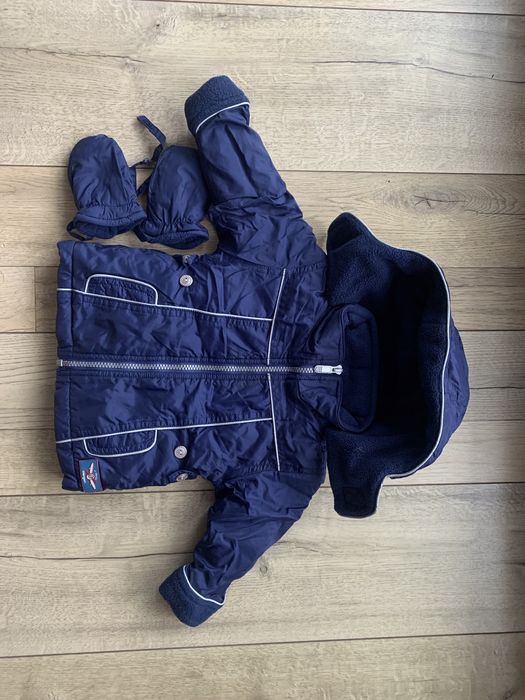 Kurtka ocieplana plus rękawiczki