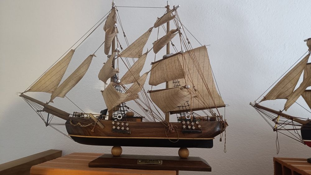 Lote 6 peças decoração náutica