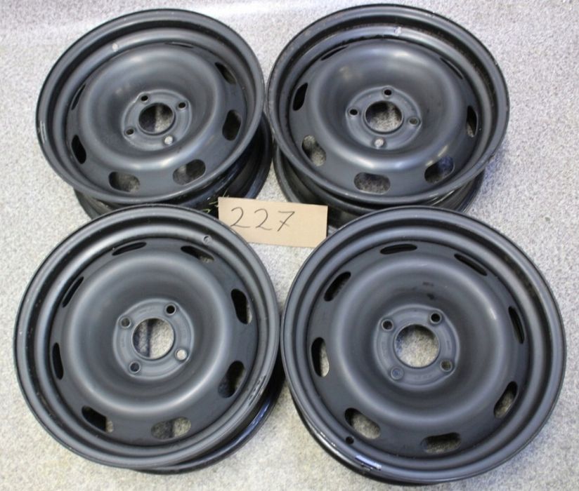4x felga stalowa peugeot oe 2008 6.5 x 15 4x108 et 20