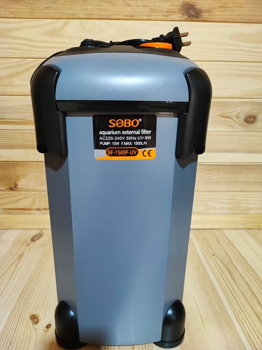 Фільтр акваріумний Sobo SF-1500F-UV