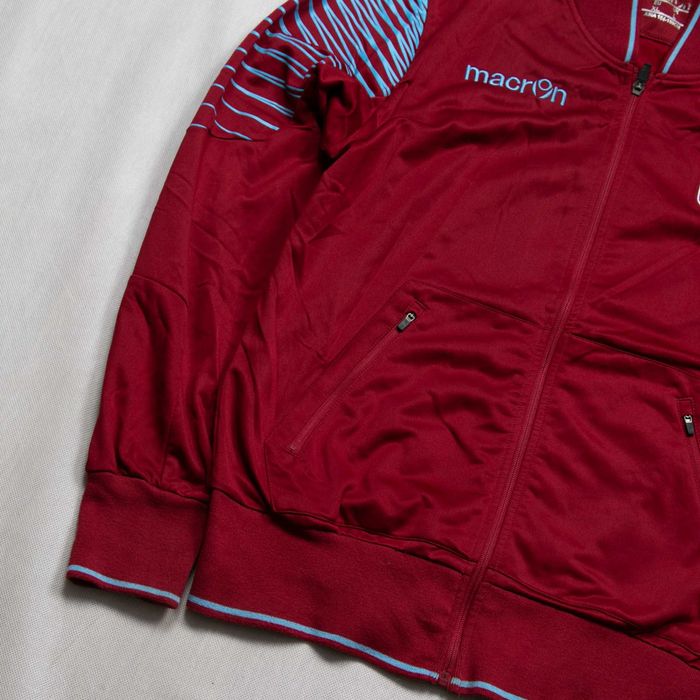 Macron Aston Villa bluza dresowa L burgund