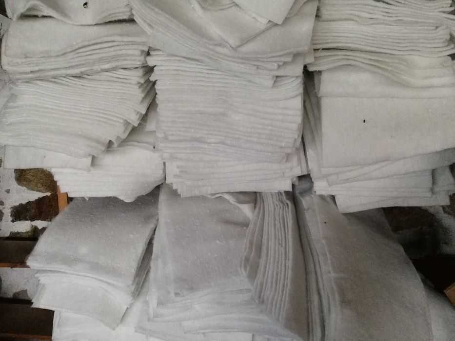 Proteção de troncos das plantas, manta geotêxtel