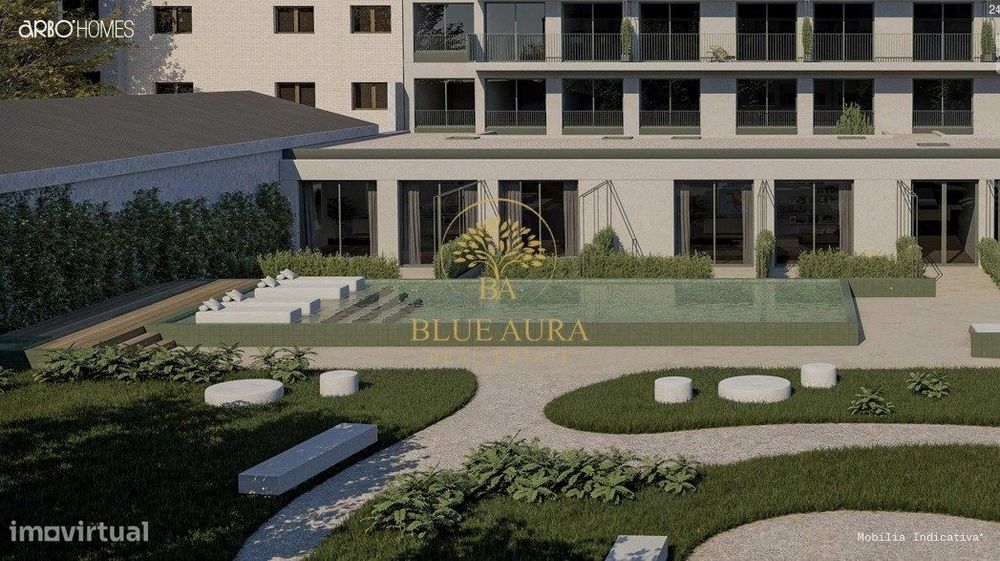 Apartamento T1 Duplex com Terraço e Piscina