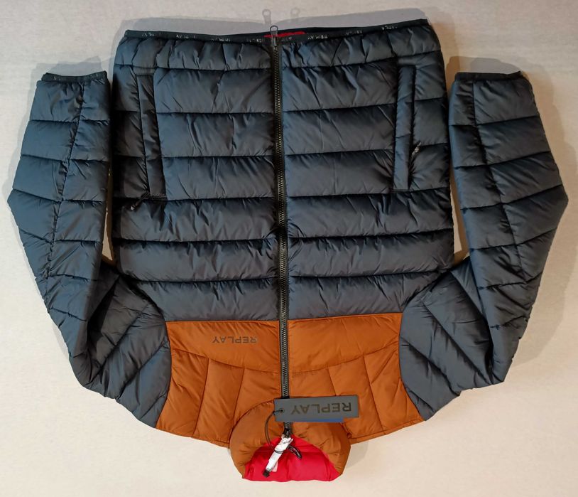 Kurtka zimowa męska puchowa Replay Regular Fit S