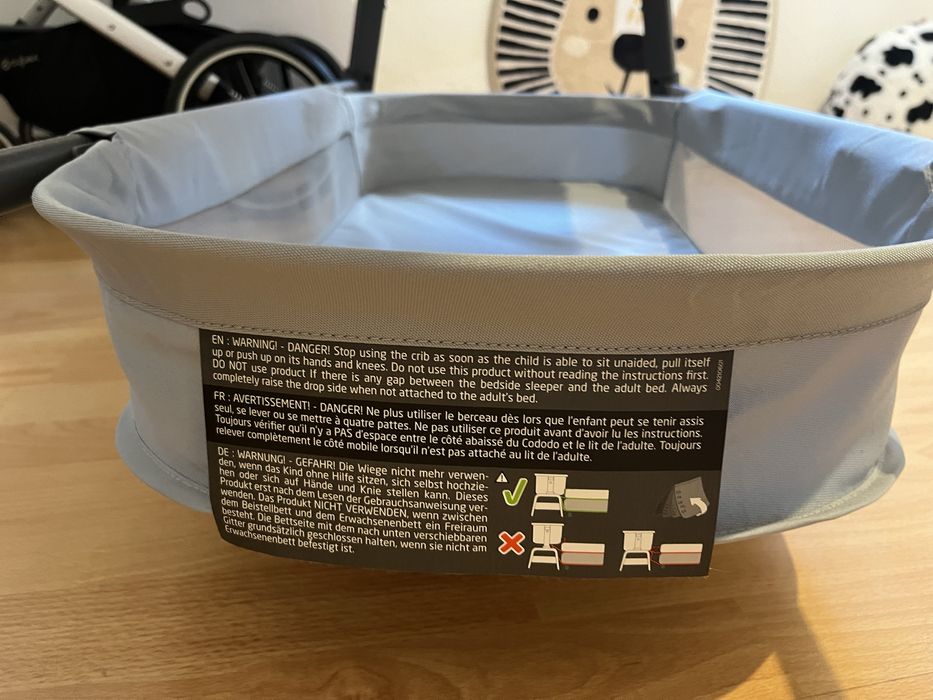 Berço maxi cosi novo