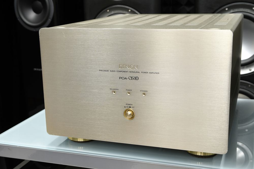 Mocny zestaw Monobloki końcówki mocy Denon POA-S10 2 sztuki