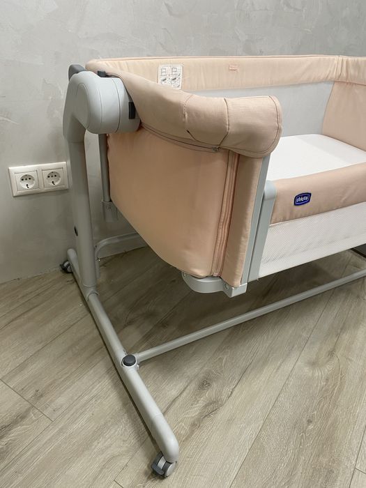 Дитяче ліжко-колиска chicco magic evo / кроватка/ ліжечко