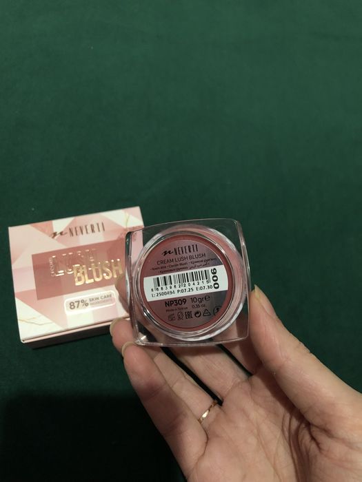 Кремові румʼяна від NEVERTI