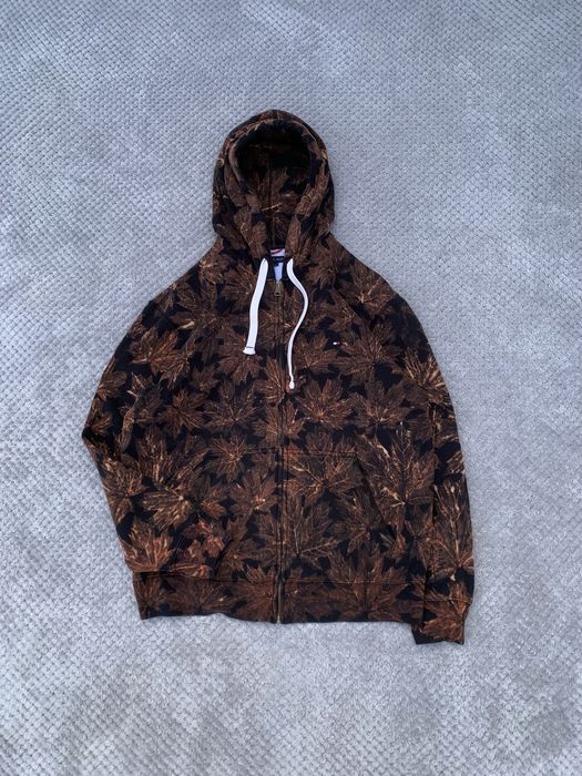 Tommy Hilfiger Real Tree Castom Zop Hoodie кофта худі кастом зіпка