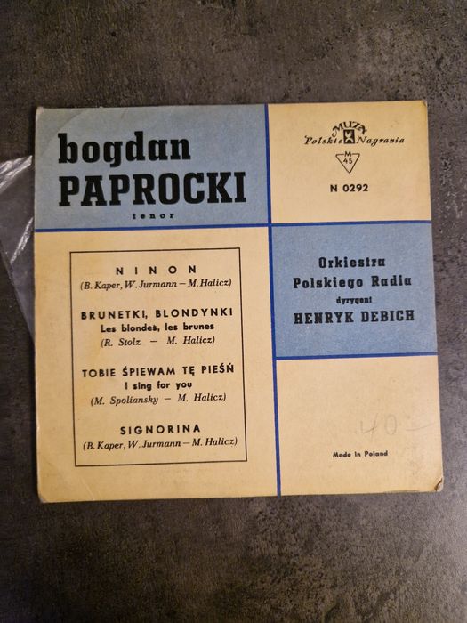 Bogdan Paprocki - Tenor