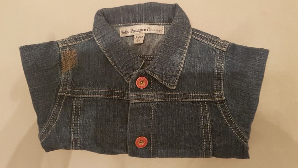 Casaco ganga menina 3/6 meses