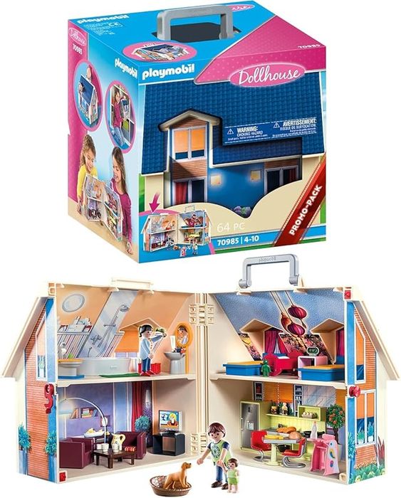 Domek dla lalek, zabawka PLAYMOBIL 70985