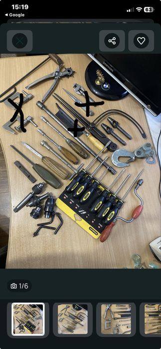 Ключи ссср крюк патроны отвертка Stanley