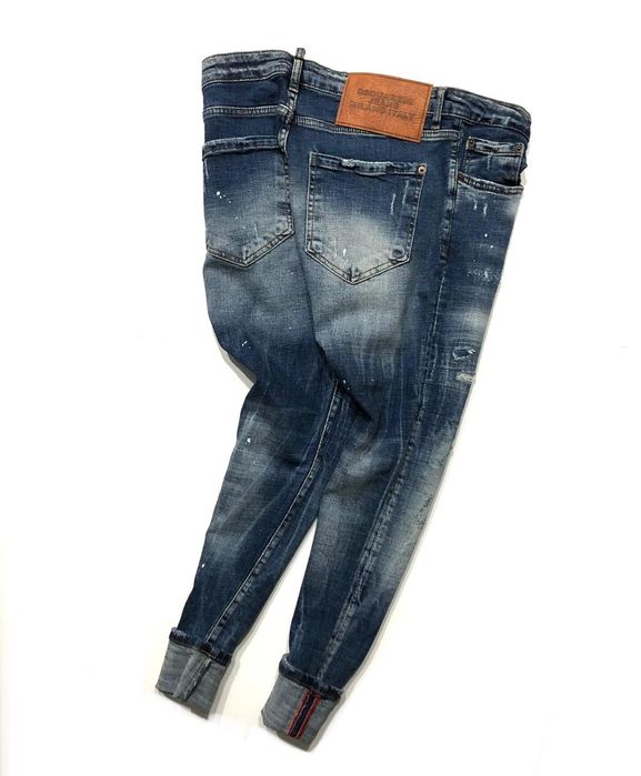 Jeansy Dsquared2 elastan 52