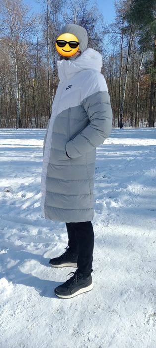 Nike NSW зимовий довгий пуховик