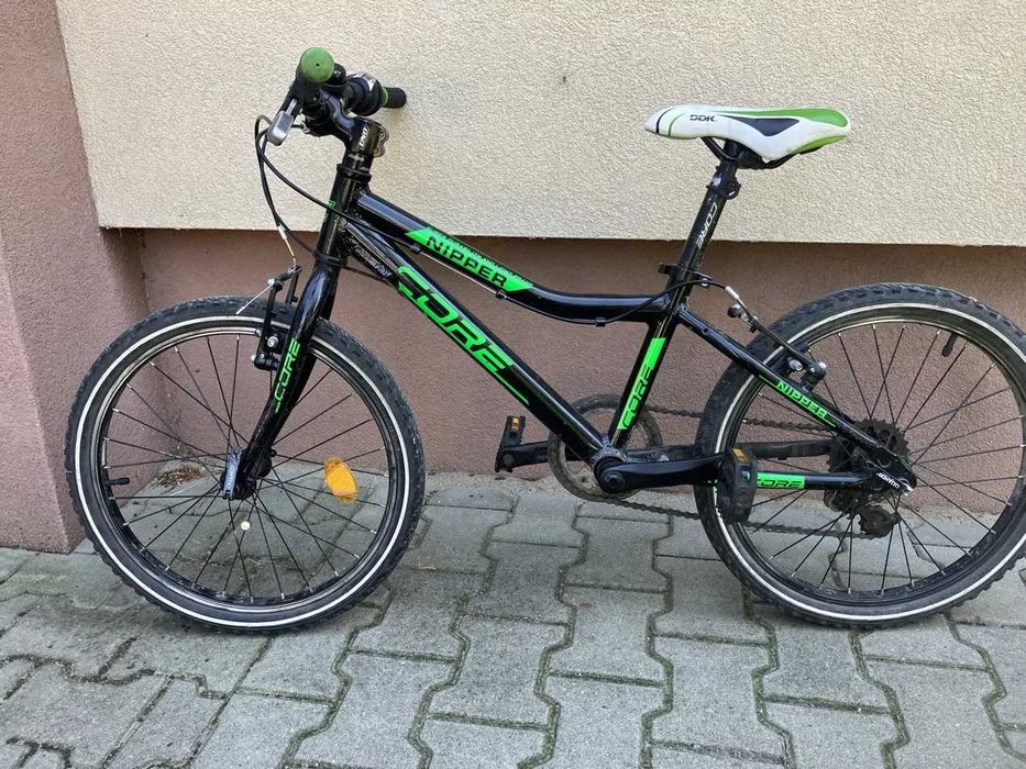 Rower Core Nipper 20" – rama aluminiowa, przerzutki Shimano