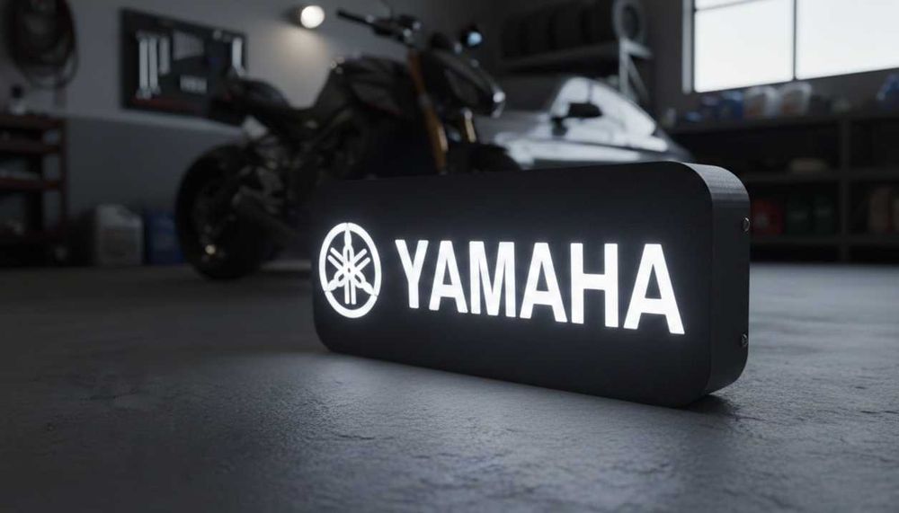 Lightbox lampka Yamaha prezent urodziny nocna