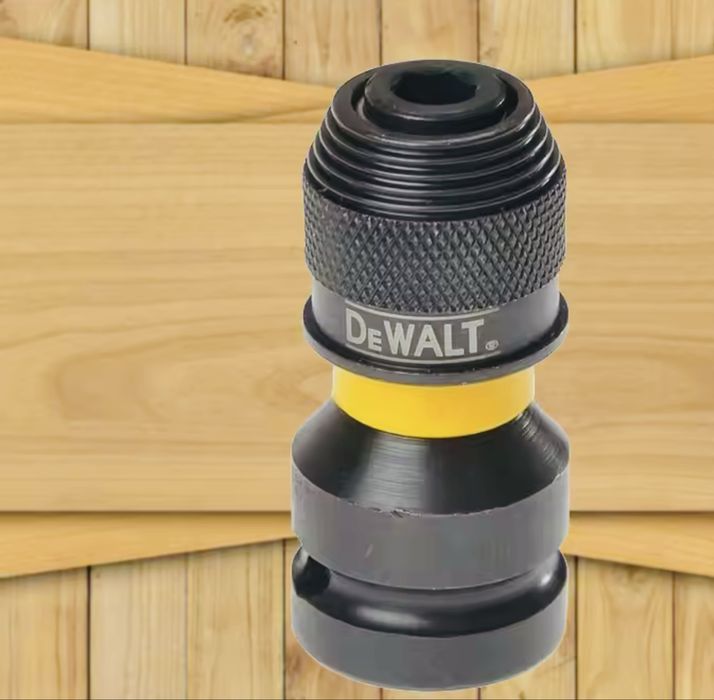 Ударний адаптер 1/4" шестикутник 1/2" квадратної форми dewat новий