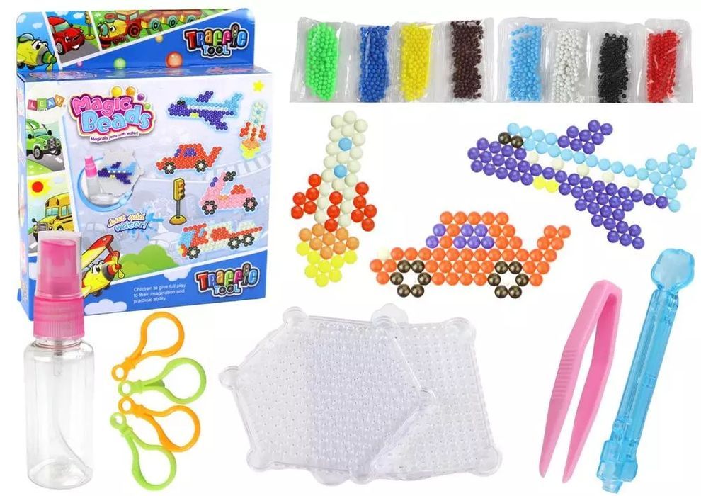 Zestaw koralików wodnych DIY transport 8 kolorów. Nowy Produkt