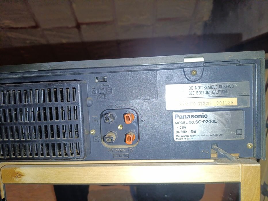 Panasonic Casete deck  SG-P200L