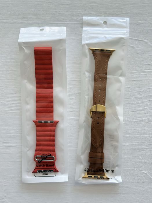 ремінці для Apple Watch магнітний, під шкіру
