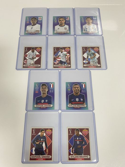 Conjunto completo 20 extras - base