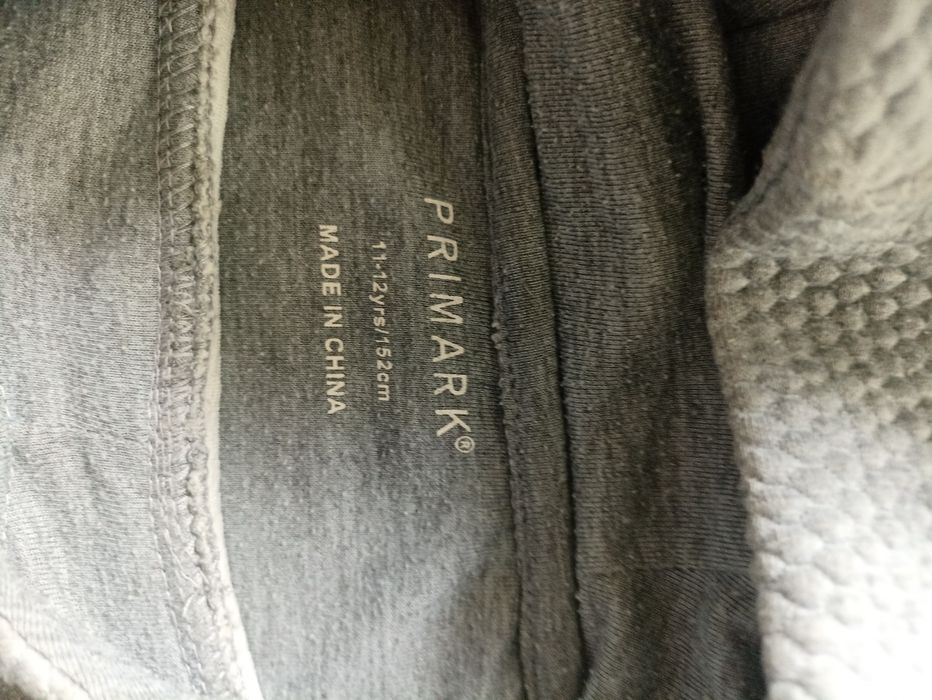 Bluza szara 11-12 lat rozm.152