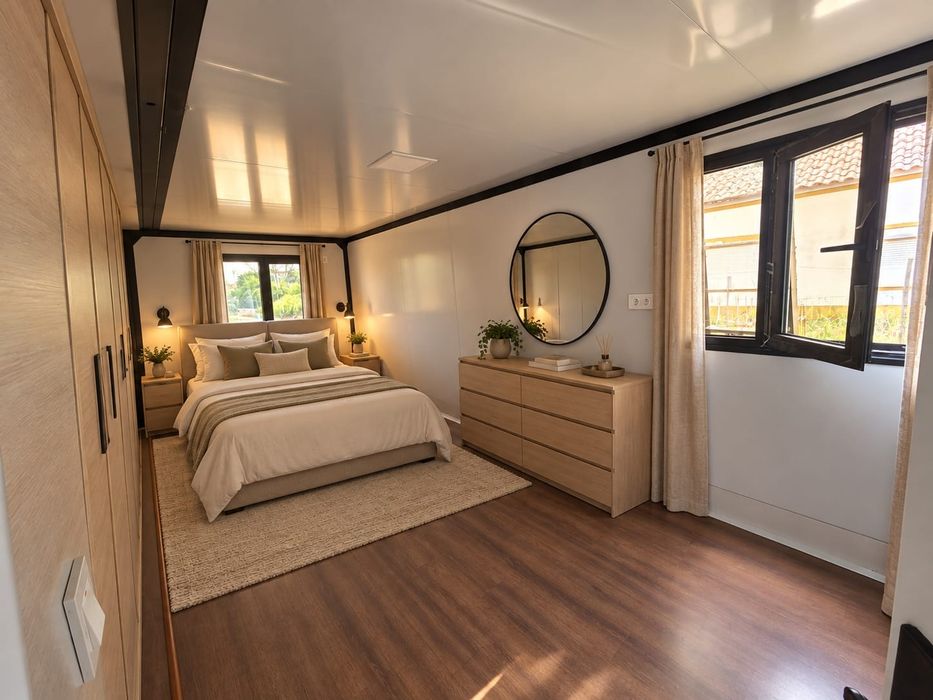 Casa Contentor T2 Pronta a Habitar | Moderna, Económica e Sustentável