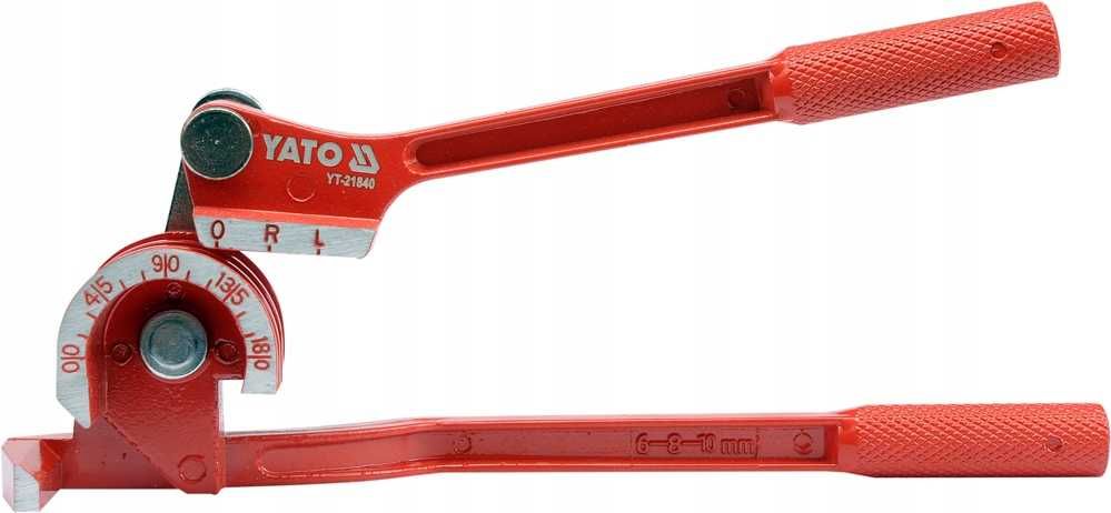 Giętarka Ręczna YATO do Prętów Drutu 6-10mm – Solidna i Precyzyjna