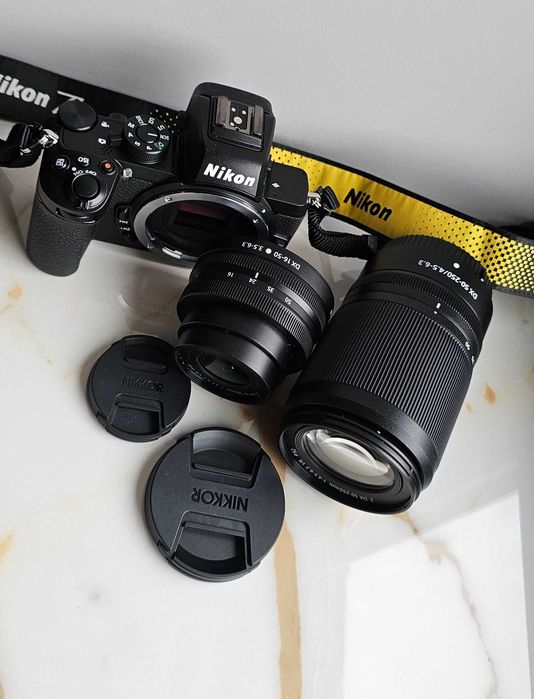 Nikon Z 50 + 16-50mm f/3.5-6.3 VR + 50-250mm f/4.5-6.3 VR DX