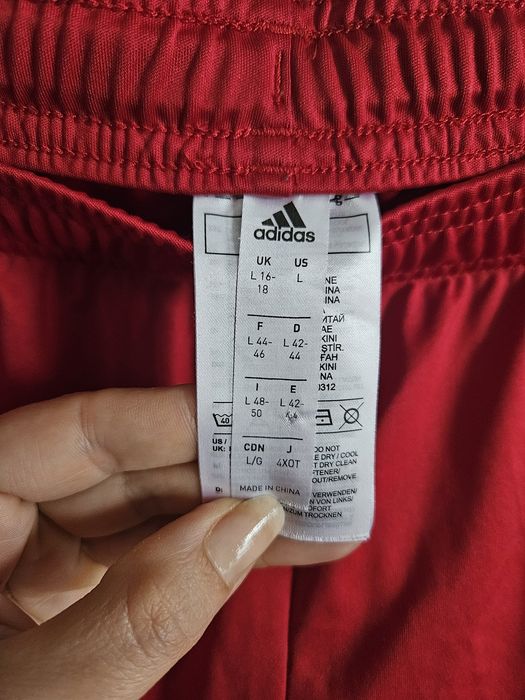 Adidas spodenki r l czerwone