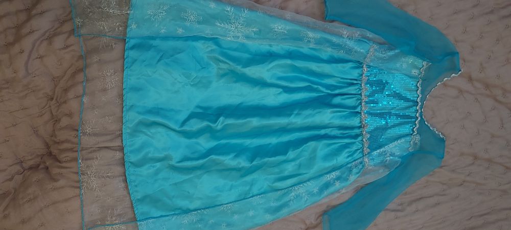 Sukienka Elsa, przebranie