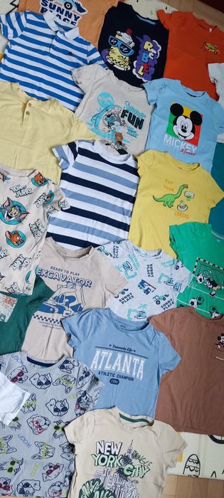 Paka ubrań na lato dla chłopca 110