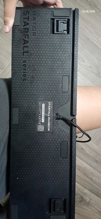 Клавіатура хатор червоні свічи повноррзмірна