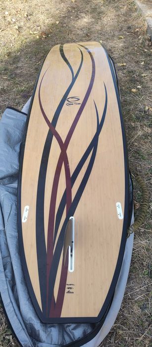 Kit completo prancha de SUP 11" (330cm) fibra Creed, óptimo estado.